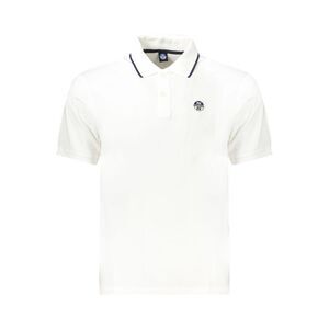 North Sails White Cotton Men Men's Polo-Shirt